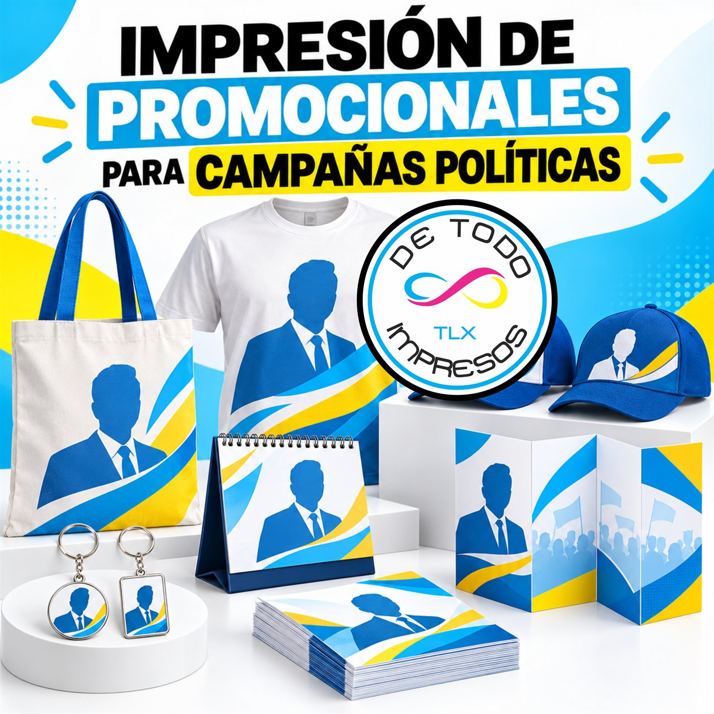 Promocionales para campa&ntilde;as pol&iacute;ticas - De Todo Impresos TLX